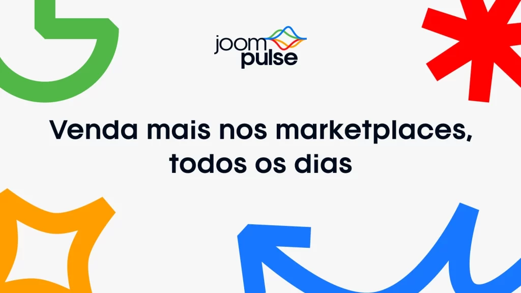 Logo JoomPulse acima com informações sobre a ferramente ao centro