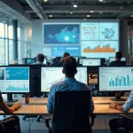 Equipe analisa desempenho e concorrência no monitor de vendedores JoomPulse