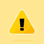 Ícone de alerta com exclamação, representando a importância de chamar atenção no e-commerce para aumentar vendas