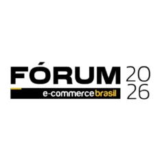 Logo do Fórum E-Commerce Brasil 2026 em fundo branco