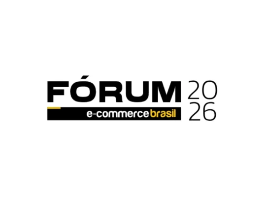 Logo do Fórum E-Commerce Brasil 2026 em fundo branco
